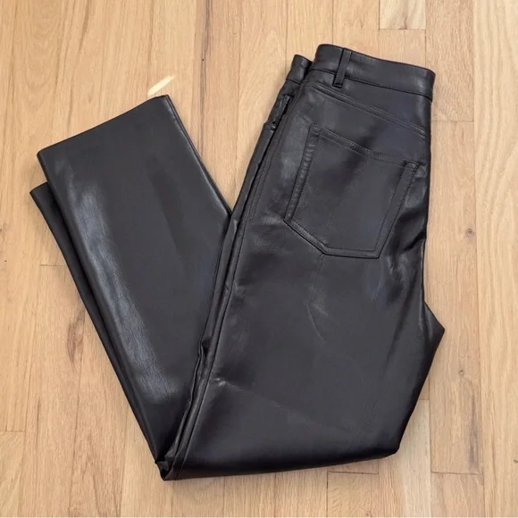 Aritzia Leather Pants - Picture 2 of 6